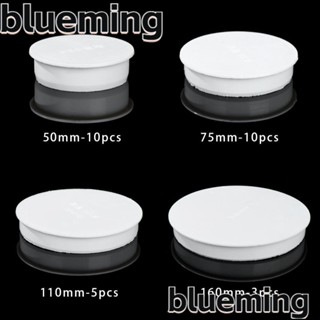 Blueming2 ฝาครอบท่อ PVC ทรงกลม สําหรับตกแต่งฮาร์ดแวร์ 3 5 10 ชิ้น