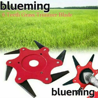 Blueming2 หัวเครื่องตัดหญ้า 6 ซี่ ทนทาน อุปกรณ์เสริม สําหรับสวน