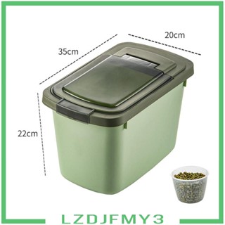 [Lzdjfmy3] กล่องเก็บอาหาร และเมล็ดธัญพืช สําหรับสัตว์เลี้ยง