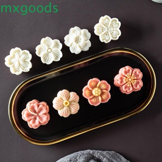 Mxgoods แม่พิมพ์ขนมไหว้พระจันทร์ พลาสติก ลายดอกซากุระ 50 กรัม DIY