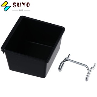 Suyo ชุดกล่องจัดเก็บอุปกรณ์ 1/6 สําหรับจัดเก็บอุปกรณ์ Pegboard Bins Office Workshop