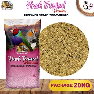 Farmland Finch Tropical Premium TROPISCHE FINKEN VINKACHTIGEN ขนาด 20KG