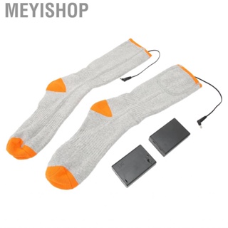 Meyishop Winter Heated Socks Electric Thermal Warming For Indoor Camping