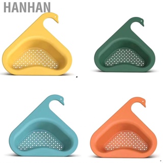 Hanhan Swan Shape Drain  Exquisite Multifunctional Corner Kitchen Sink Strainer for