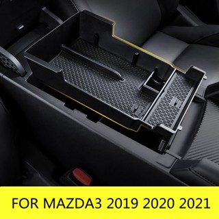 กล่องเก็บของ ที่พักแขนกลาง อุปกรณ์เสริม สําหรับ Mazda3 Mazda 3 2019 2020 2021