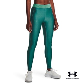 Under Armour UA Womens HeatGear® Branded Waistband Leggings อันเดอร์ อาร์เมอร์ กางเกงออกกำลังกายสำหรับเทรนนิ่ง