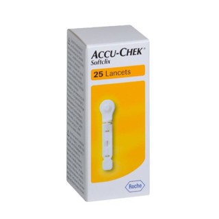 Accu-Chek SoftClix ( กล่อง 25ชิ้น ) แอคคิวเช็ค ซอฟคลิก เข็มเจาะเลือด