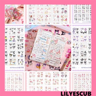 Lilyescub สติกเกอร์ PVC ลายการ์ตูนหมี สตรอเบอร์รี่ กันน้ํา สําหรับตกแต่งสเก็ตบอร์ด