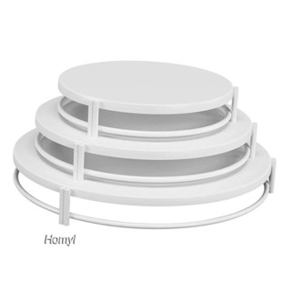 [Homyl] ถาดเหล็กวางเค้ก ขนมหวาน สําหรับตกแต่งงานปาร์ตี้ ห้องครัว 3 ชิ้น