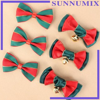 [Sunnimix] โบว์ สําหรับตกแต่งต้นคริสต์มาส DIY 20 ชิ้น