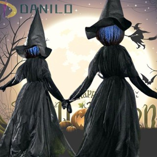 Danilo โคมไฟ LED รูปแม่มด แฮนด์เมด สําหรับตกแต่งปาร์ตี้ฮาโลวีน