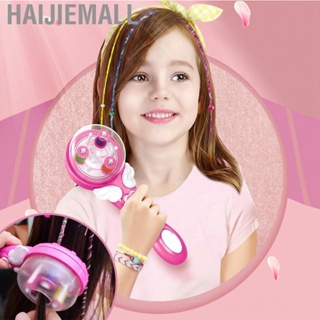 Haijiemall Hair Braider Automatic DIY Styling Portable Electric Decoration Toys for Girls Kids