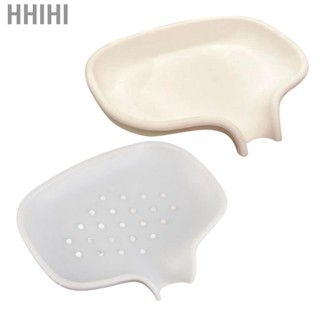 Hhihi Soap Draining Storage Holder  Diversion Design Self Saver Simple Clean Silicone Durable Space Saving for Home Hotel