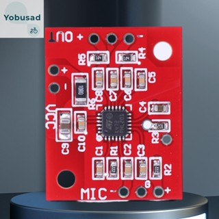 [Yobusad.th] K472 พรีแอมป์ไมโครโฟนไฟฟ้า DC 2.3-5.5V ปรับได้ แบบเปลี่ยน MAX9812