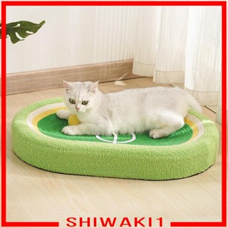 [Shiwaki1] แผ่นข่วนเล็บแมว ทรงวงรี ป้องกันเฟอร์นิเจอร์ สําหรับแมว