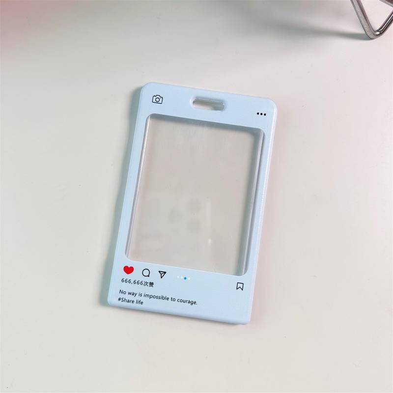 กระเป๋าใส่บัตรอะคริลิคใส พร้อมพวงกุญแจ ป้องกันบัตรประจําตัวนักเรียน บัตรรถบัส - รูปที่ 4