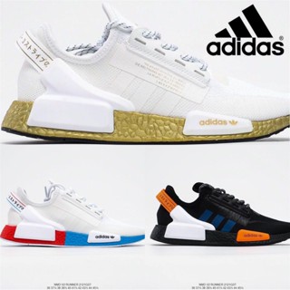 พร้อมส่ง NMD R1 V2 รองเท้าผ้าใบ รองเท้าวิ่ง แบบนิ่ม สําหรับผู้ชาย ผู้หญิง