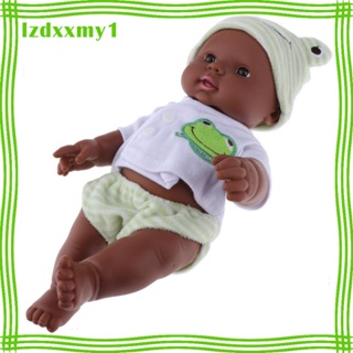 [ 12 นิ้ว ทารกแรกเกิด, แอฟริกัน ทารก สําหรับเด็กผู้หญิง วันหยุด วันเกิด - สีเขียว