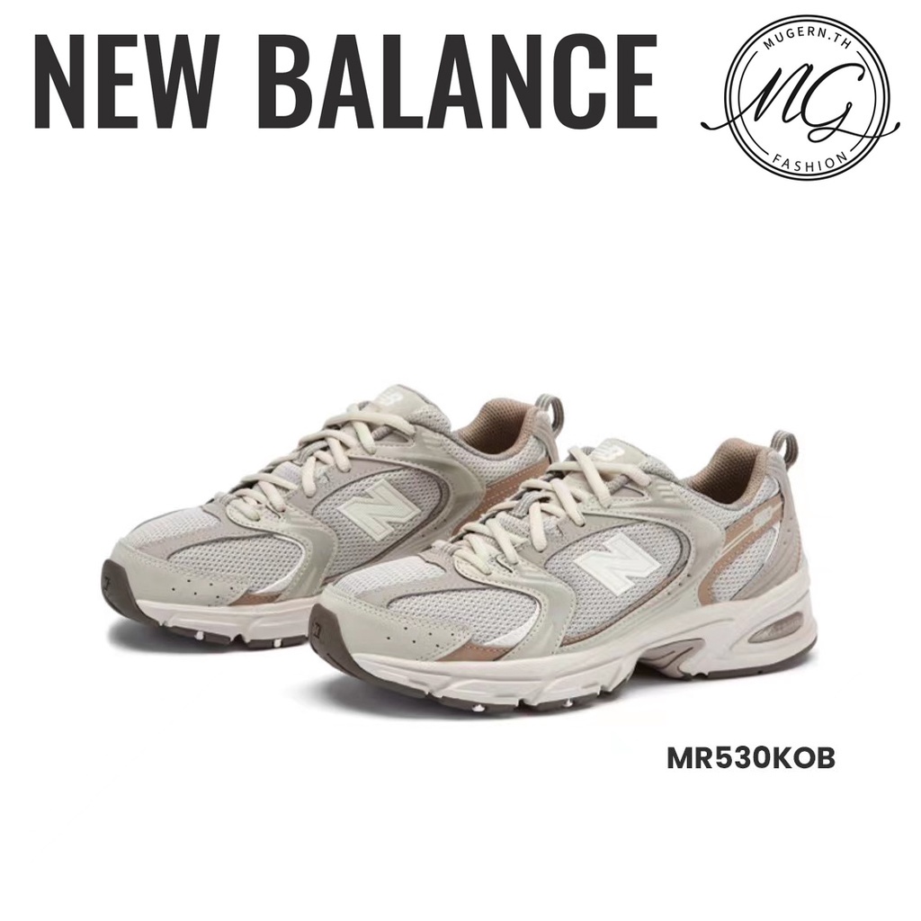 -100%แท้-NEW BALANCE 530 MR530AD-MR530KOB-MR530ENG -MR530UNI-MR530SC  NB530 สีขาว - เขียว