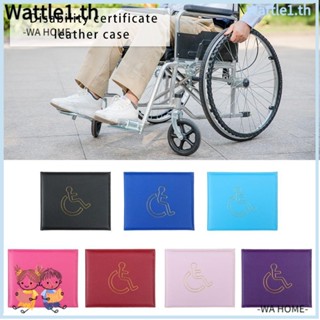 Wttle ปลอกสวมหุ้มป้ายชื่อ ป้องกันเอกสาร แบบพกพา สีฟ้า สําหรับจอดรถ
