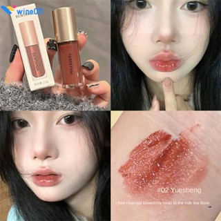 Bentayga Durable Mirror Lip Glaze Long Lasting Doodle Lip No Falling Water Gloss Lip Tint White Rich Color Colour-developing Cup ลิปสติก เนื้อเรียบเนียน Thin And Smooth wine011