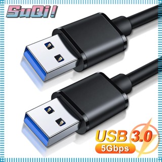 Suqi กล้องเว็บแคม สายเคเบิล USB 3.0 แบบสองหัว สําหรับแล็ปท็อป