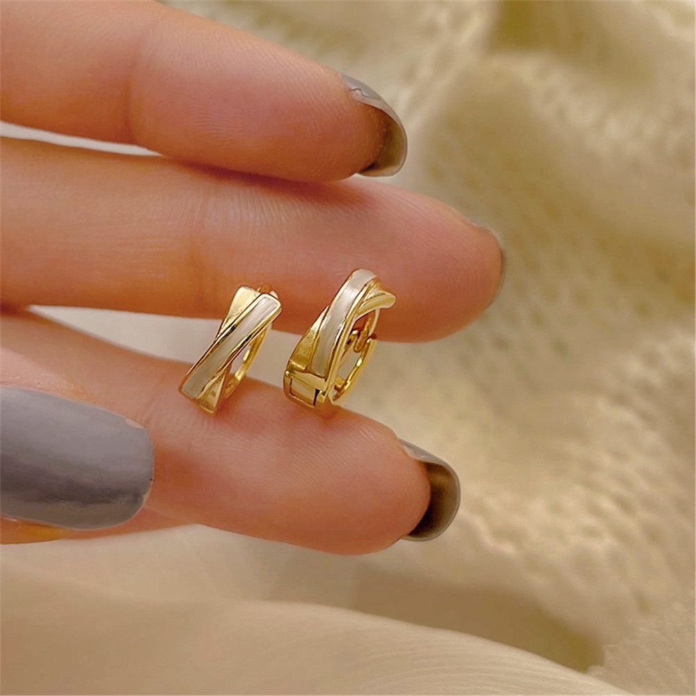 A HELLO GIRL ใหม่ น้ํามันหยด ทองแดง ทรงกลม หรูหรา เรียบง่าย สําหรับเด็กผู้หญิง 2023 - รูปที่ 5