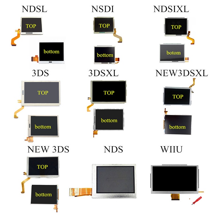 New3dsxl NEW3DSLL Top Screen, new 3DS xl LL Lower Screen, 3DSXL 3DSLL, NEW3DS Top Screen, new 3DS Lo
