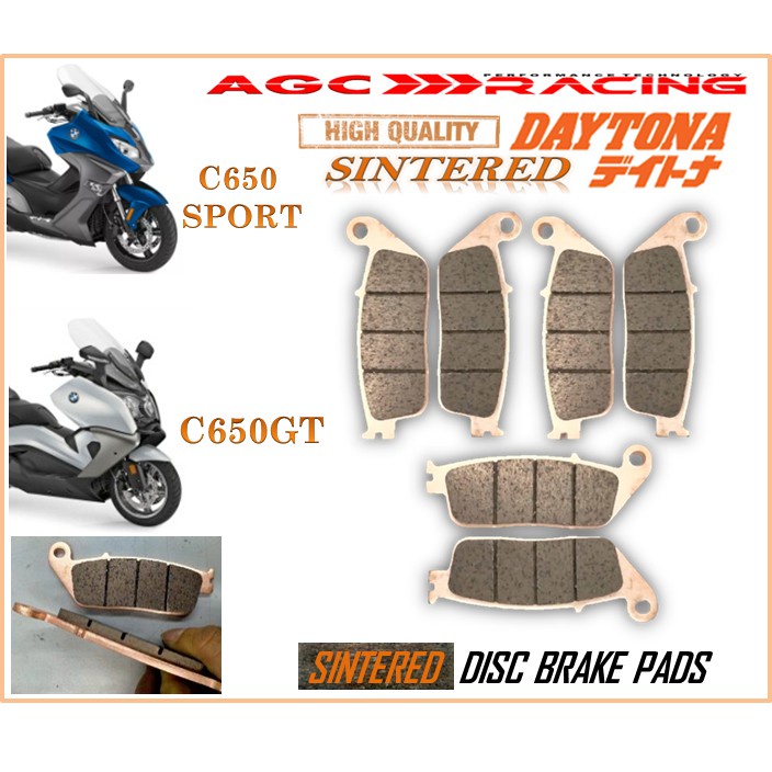 BMW C650 GT C650 ผ้าเบรคกีฬาคุณภาพสูง
