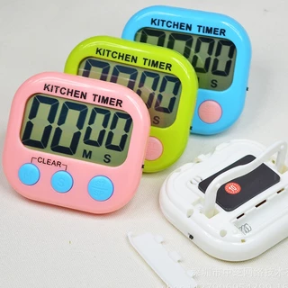 นาฬิกาจับเวลา ตั้งเวลาทำอาหาร นาฬิกาจับเวลาในครัว Digital Kitchen Timer หน้าจอใหญ่ เสียงเตือนดัง