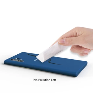 สําหรับ Samsung Galaxy Note 10 Plus Note10 กรณี Silky ซิลิโคน Soft Touch กลับป้องกันสําหรับ Note 10