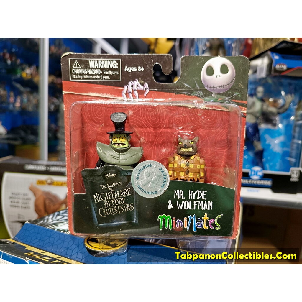 Minimates NBX The Nightmare Before Christmas Mr.Hyde and Wolfman 2-Pack