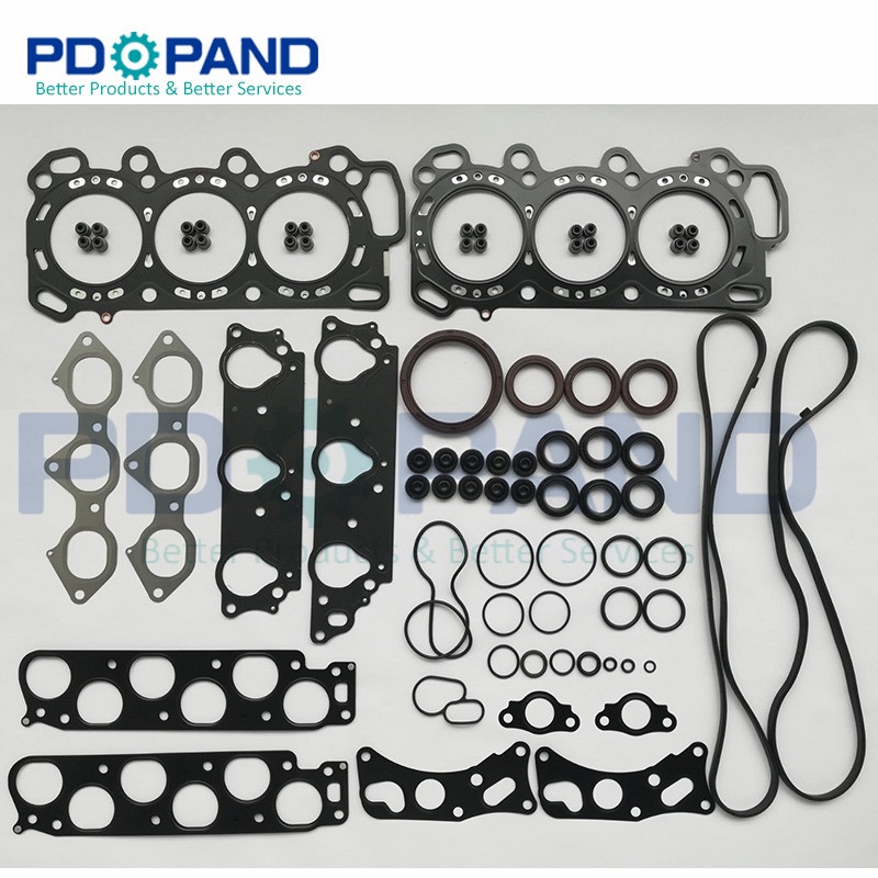 J30A1 J30A2 ชุดปะเก็นหัวยกเครื่องยนต์สําหรับ Honda ACCORD Mk VII Vtec CK1 VI CG2 3.0 V6 24V 297cc