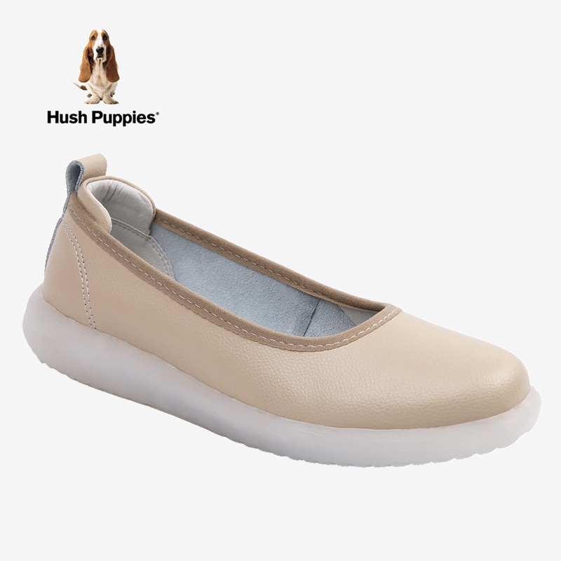 Hush Puppies รองเท้าหนังลําลอง สวมหุ้มข้อ สําหรับสตรี