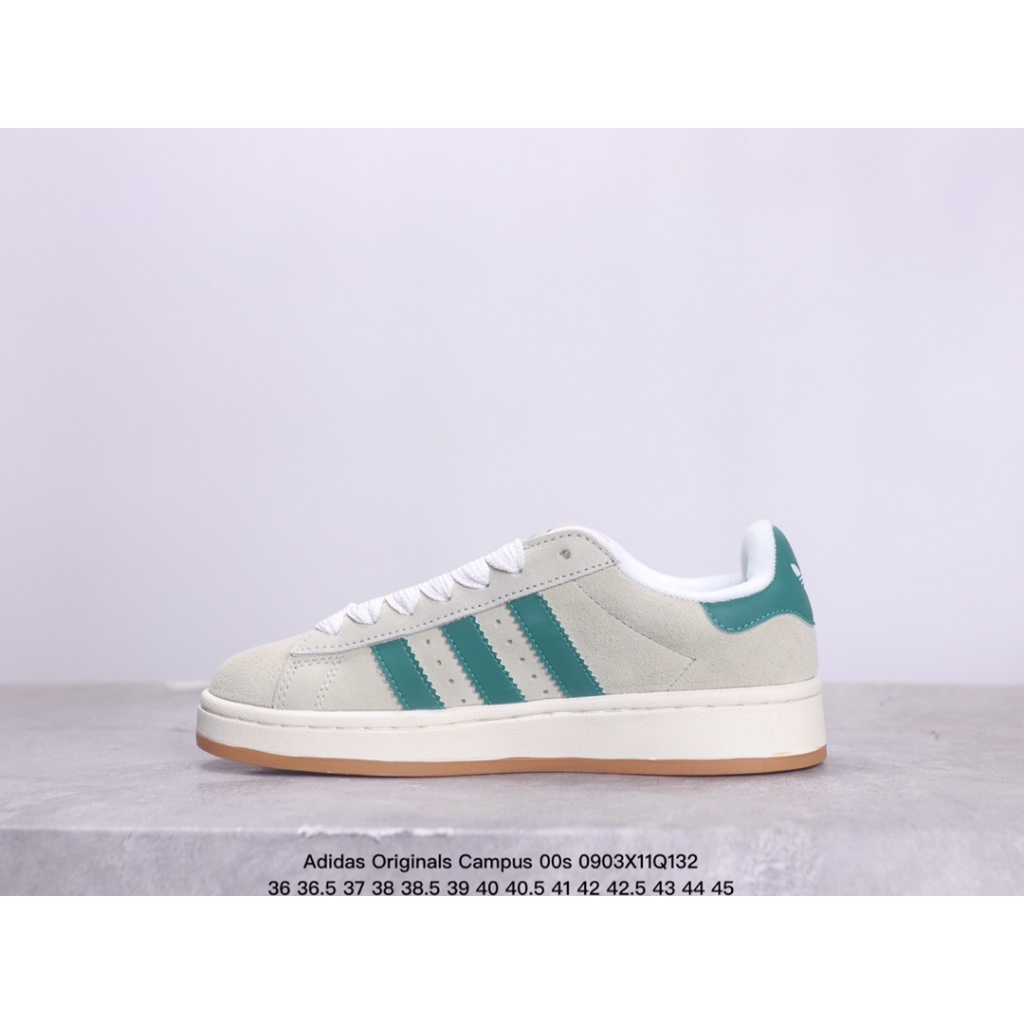 New Adidas Genuine Originals Campus 00s การดูดซับแรงกระแทกป้องกันการลื่นไถลสวมรองเท้ากีฬาลำลองต่HQ87