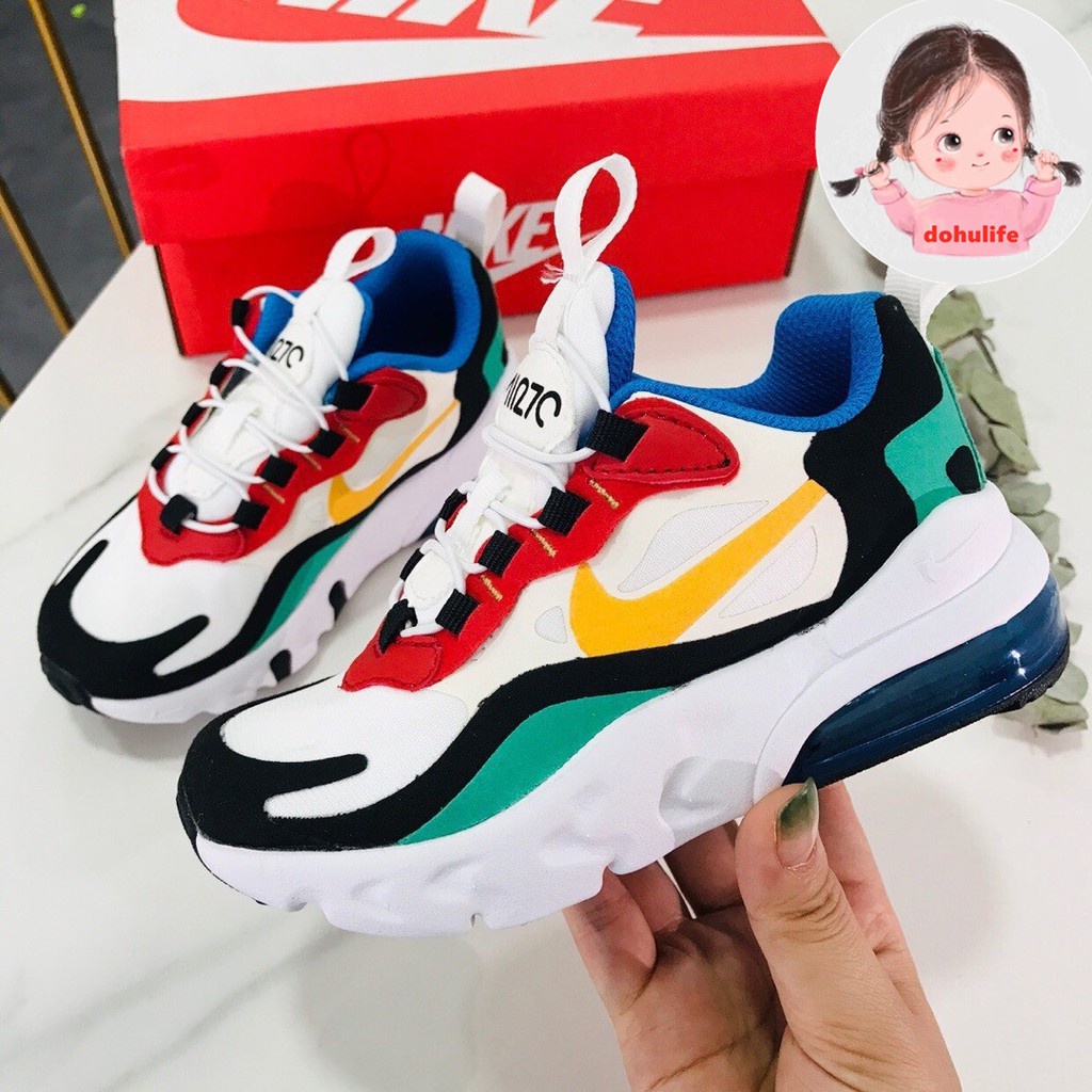 nike Nike Air Max 270 RT Nike Children's Shoes Children's Air Cushion Sports Shoes Jogging Shoes To