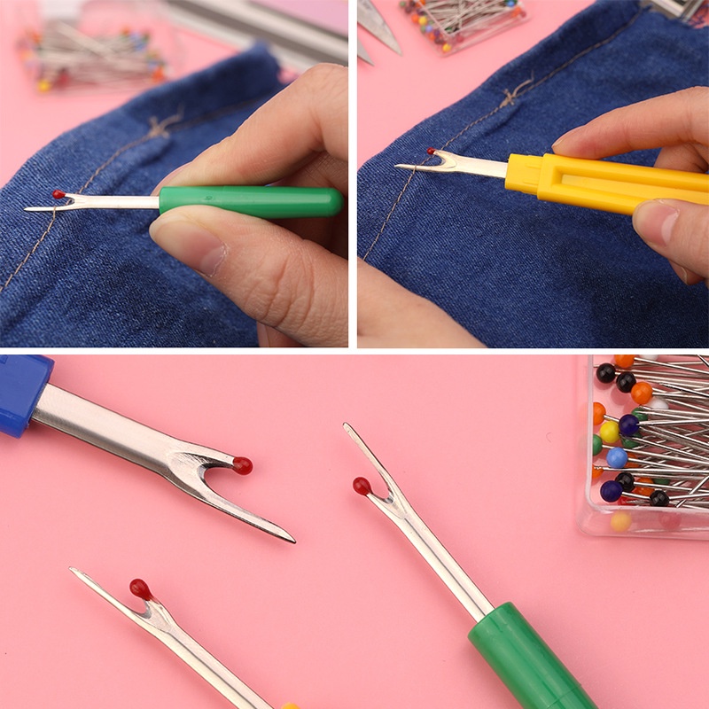 ตัวถอดด้ายเย็บผ้า ด้ามจับตามหลักสรีรศาสตร์ คละสี DIY