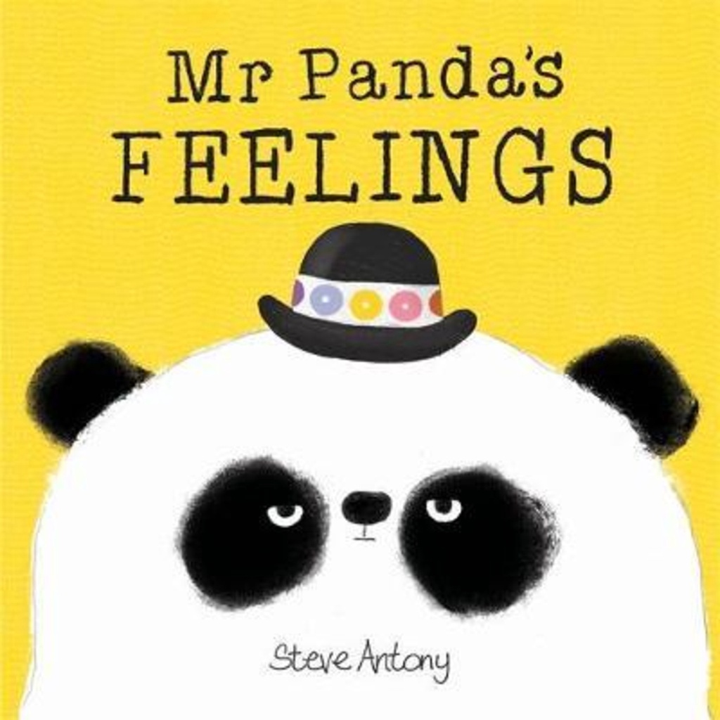 - หนังสือกระดานความรู้สึกของ Mr Panda โดย Steve Antony (ฉบับสหราชอาณาจักร ปกอ่อน)