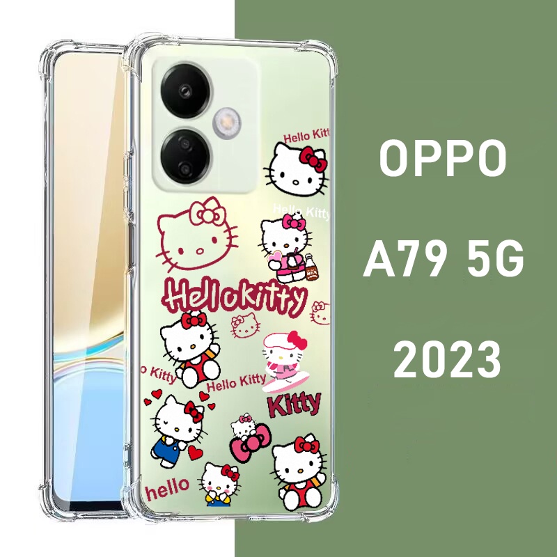 จัดส่งทันที รุ่นใหม่ ลายน่ารัก OPPO A79 5G 2023 ตรงรุ่น เคสกันกระแทก เคสลายการ์ตูน เคสนิ่ม ออโป้ เอ79 5จี TP 029