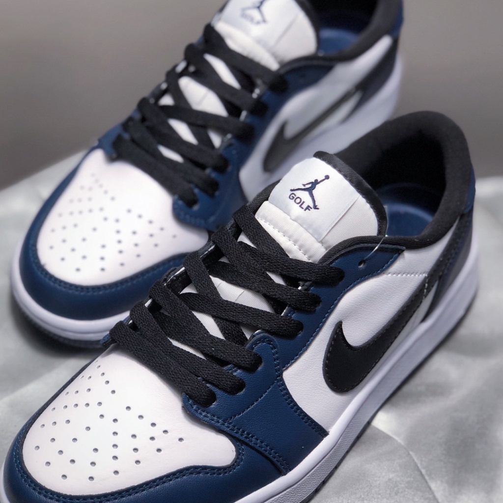 ,Nike Air Jordan 1 Golf Low Midnight blue  Ni**ke casual shoes for women  Men's sports shoes SN29