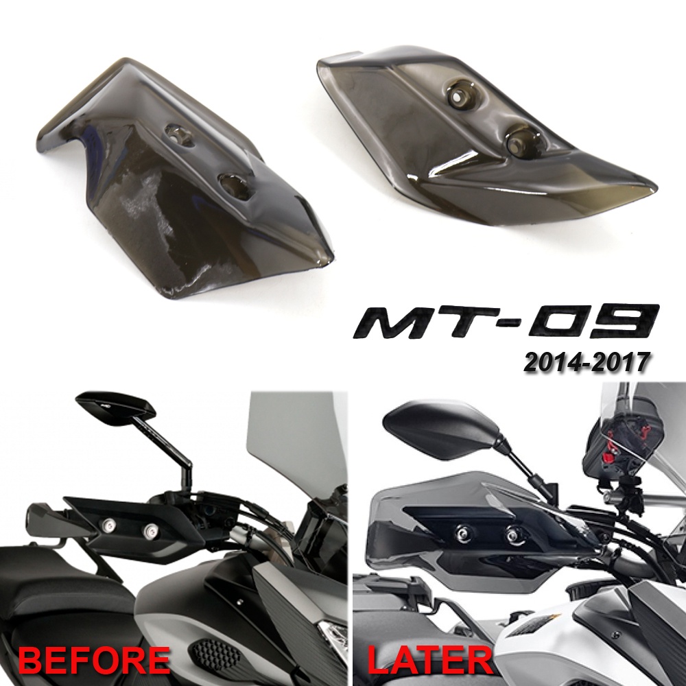 2014-2017 กระจกกันลม อุปกรณ์เสริมรถจักรยานยนต์ สําหรับ yamaha Tracer 900 MT-09 MT09