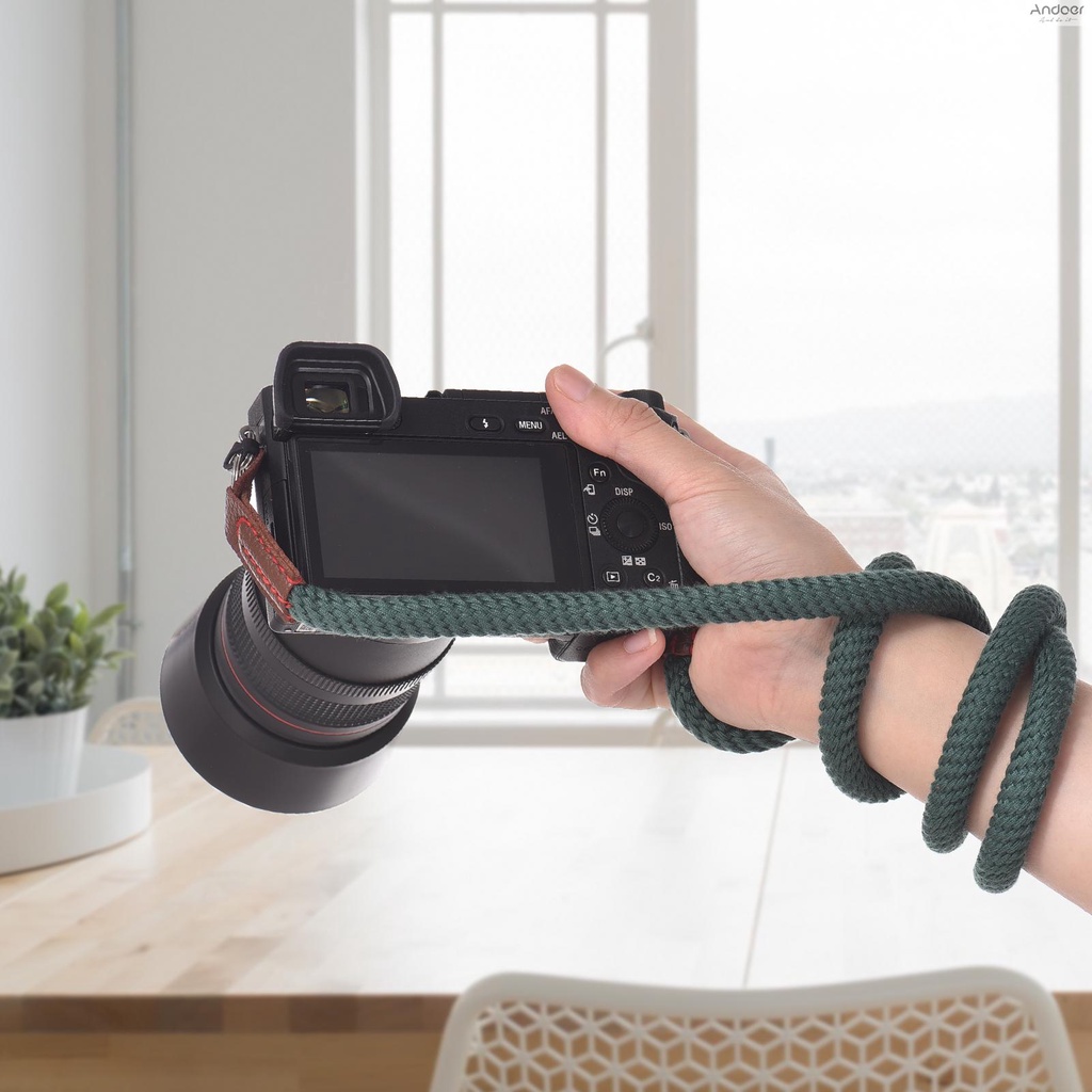 กล้อง DSLR 135 ซม. สไตล์วินเทจ - กล้อง DSLR แบบ สายคล้องคอ สําหรับกล้องดิจิทัลมิเรอร์เลส สะพายไหล่ สายรัดกล้อง.