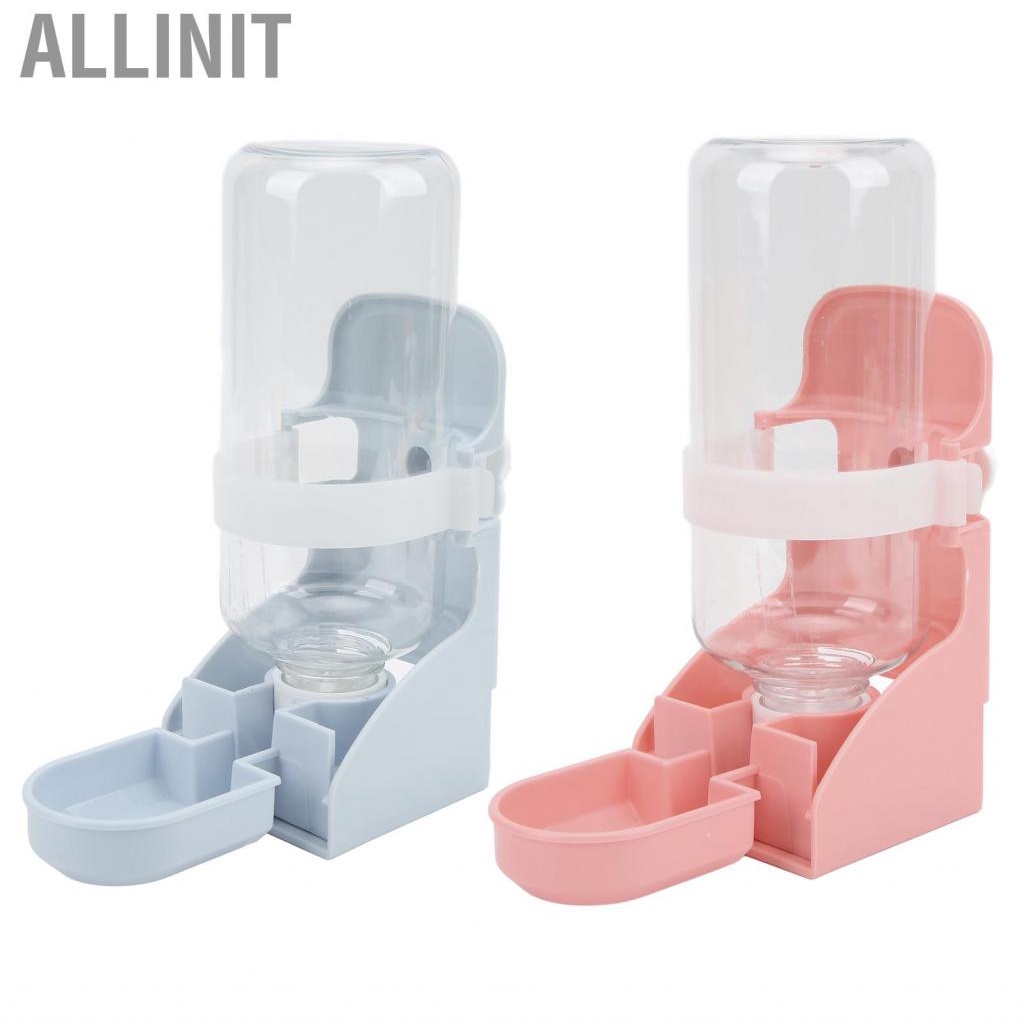 Allinit Small Pet Hamster Hanging Water Dispenser Automatic Bunny Waterer
