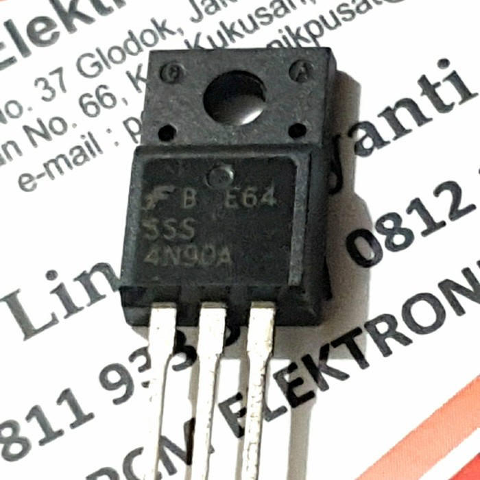 ทรานซิสเตอร์ mosfet 4 N 90 4N90 -BSS12
