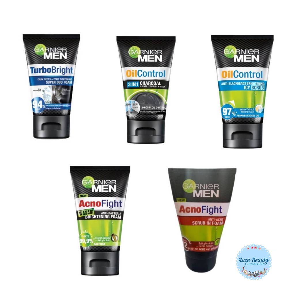 (1หลอด) Garnier Foam 50 ml. การ์นิเย่ โฟมล้างหน้า