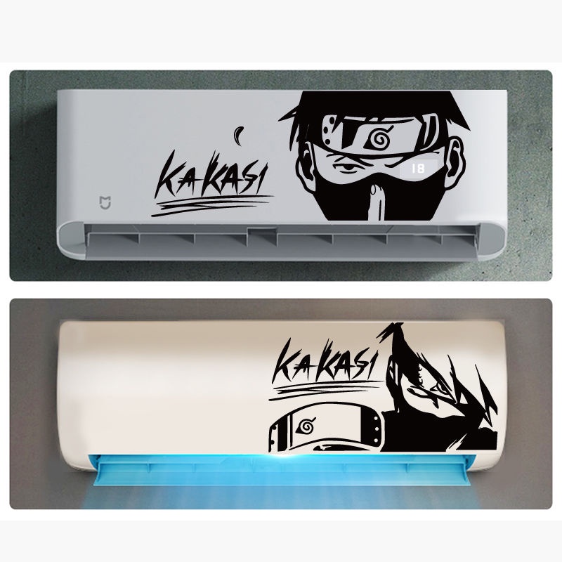 Dragon Ball Vegeta เครื่องปรับอากาศสติกเกอร์ Kakashi อะนิเมะติดผนังเครื่องสติกเกอร์หอพักตกแต่งวอลล์เปเปอร์กันน้ํารถสติกเกอร์