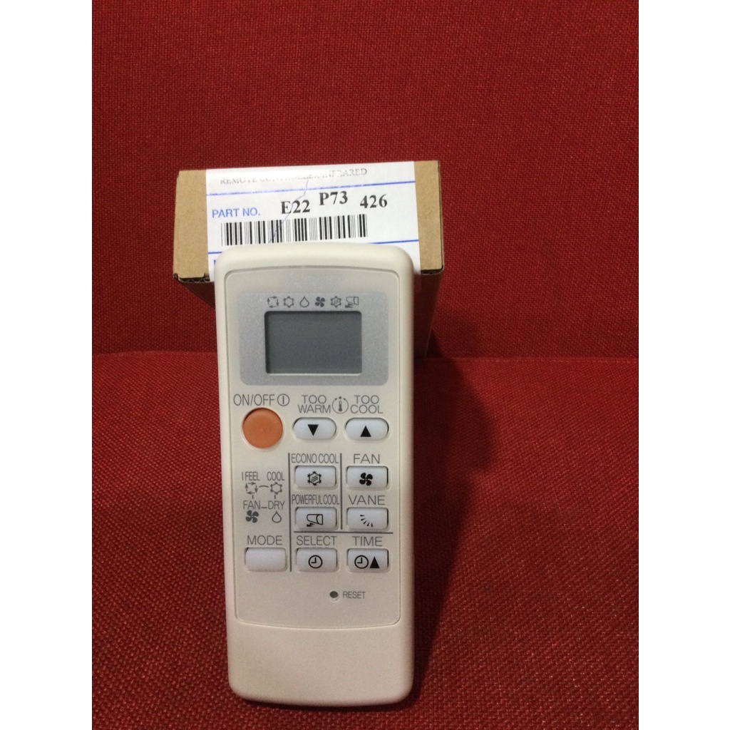 รีโมทคอนโทรล Mitsubishi E22P73426 ถูกและส่งมอบได้อย่างรวดเร็ว