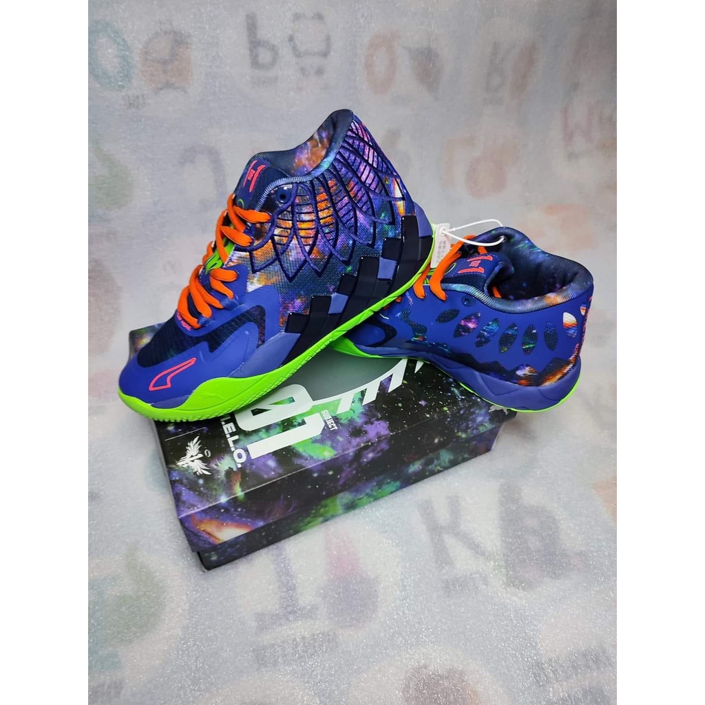 Puma Mb. 01 Lamelo Ball Galaxy Blue Free Socks Basketball Shoes Highest Quality Sneakers