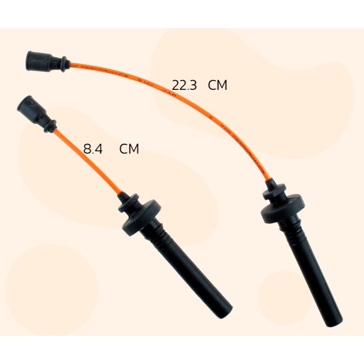 TOP สายหัวเทียน MITSUBISHI LANCER CEDIA 1.6 02-12 CK3 / CS4 / 16V เครื่อง 4G18 / 4G92 - รหัส TPM-092 -