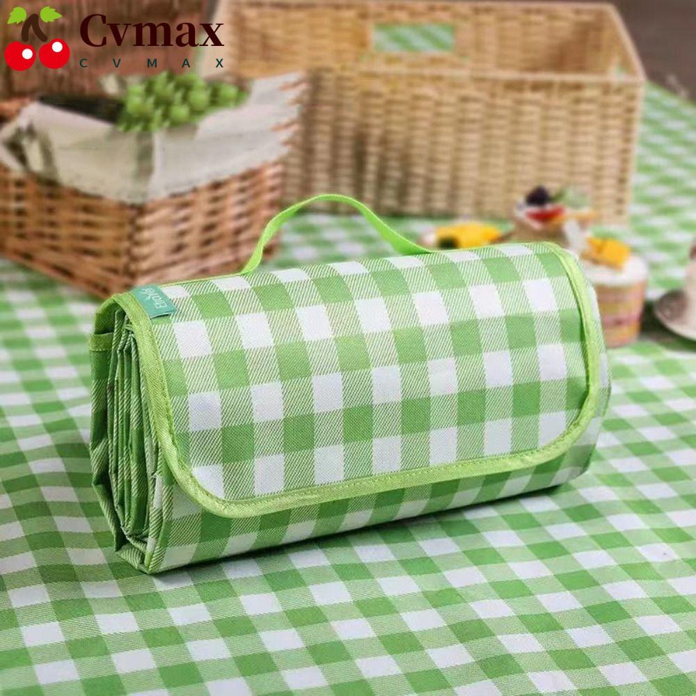Cvmax เสื่อปูพื้น ตั้งแคมป์ หนา กันความชื้น แผ่นรองนอน แบบพกพา กันน้ํา พับได้ ชายหาด เต็นท์ ผ้าห่ม